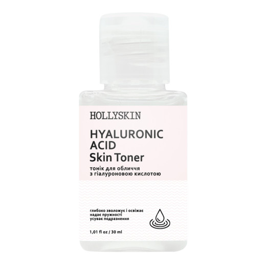 Тонік для обличчя HOLLYSKIN Hyaluronic Acid Skin Toner 30ml
