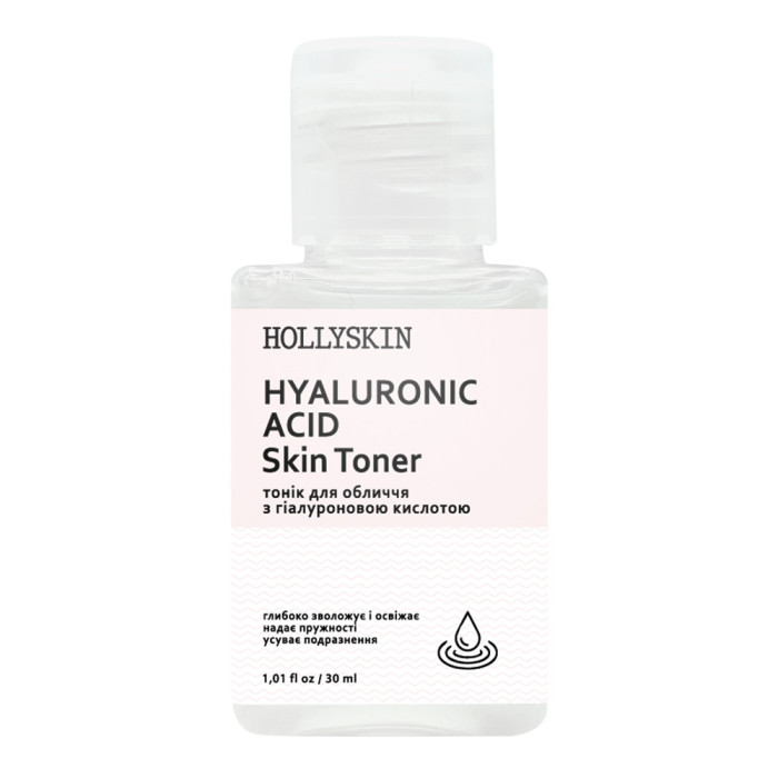 Тонік для обличчя HOLLYSKIN Hyaluronic Acid Skin Toner 30ml