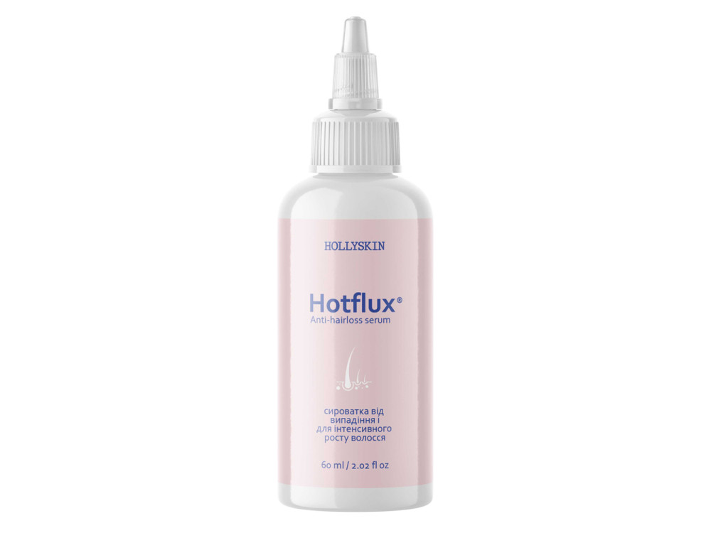 Сироватка від випадіння і для інтенсивного росту волосся HOLLYSKIN Hotflux®, 60 ml