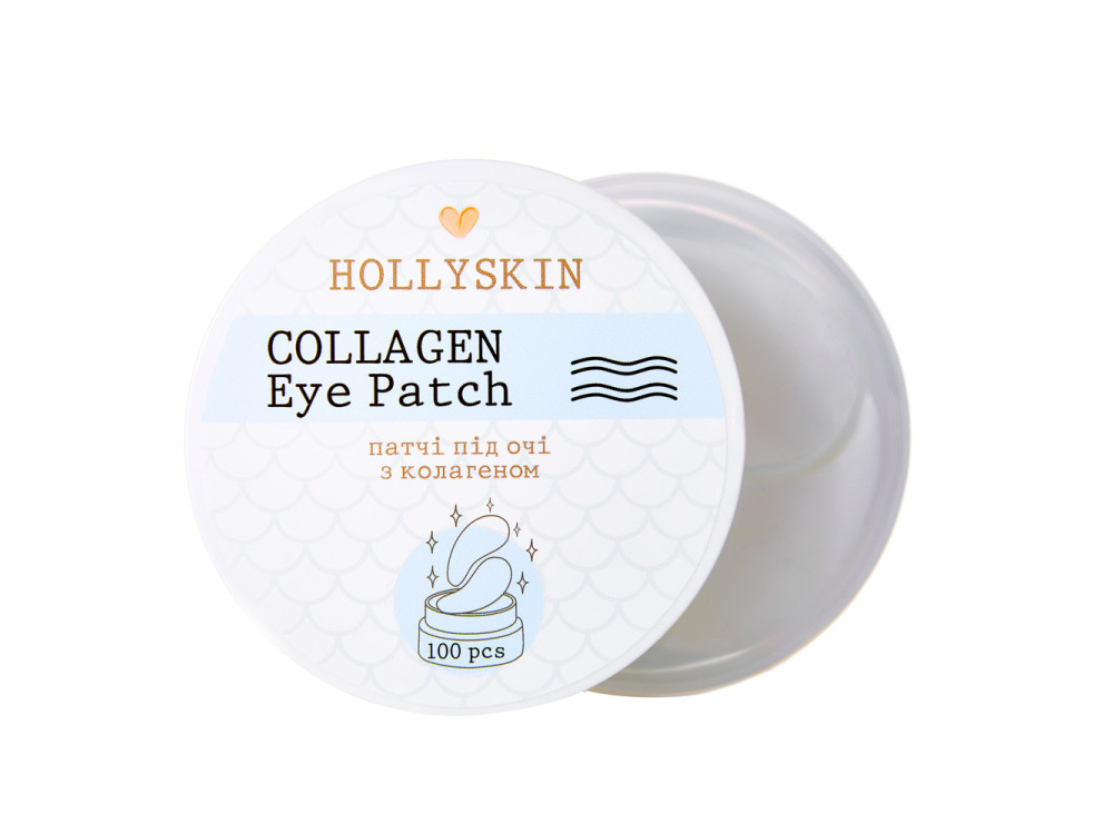 Патчі під очі HOLLYSKIN Collagen Eye Patch 100шт