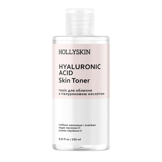 Тонік для обличчя HOLLYSKIN Hyaluronic Acid Skin Toner 250ml