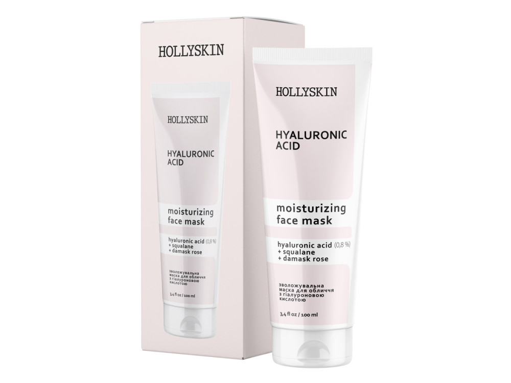 Маска для обличчя HOLLYSKIN Hyaluronic Acid Face Mask100ml