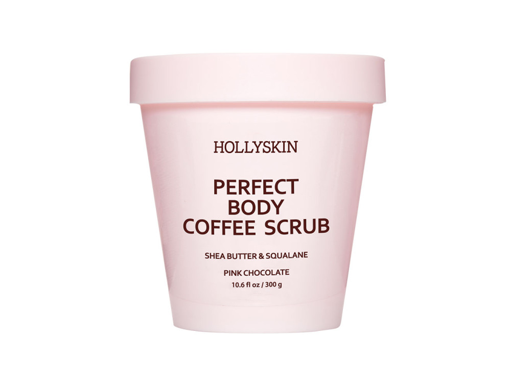 Скраб для ідеально гладенької шкіри HOLLYSKIN Perfect Body Coffee Scrub Pink Chocolate 300g