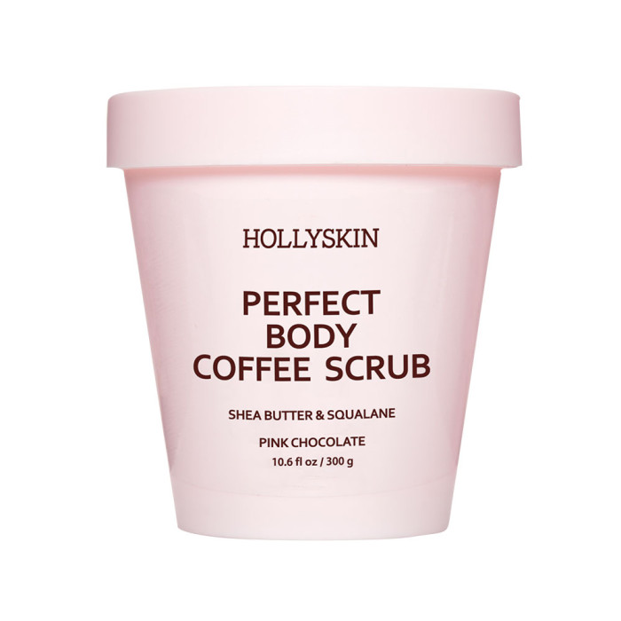 Скраб для ідеально гладенької шкіри HOLLYSKIN Perfect Body Coffee Scrub Pink Chocolate 300g