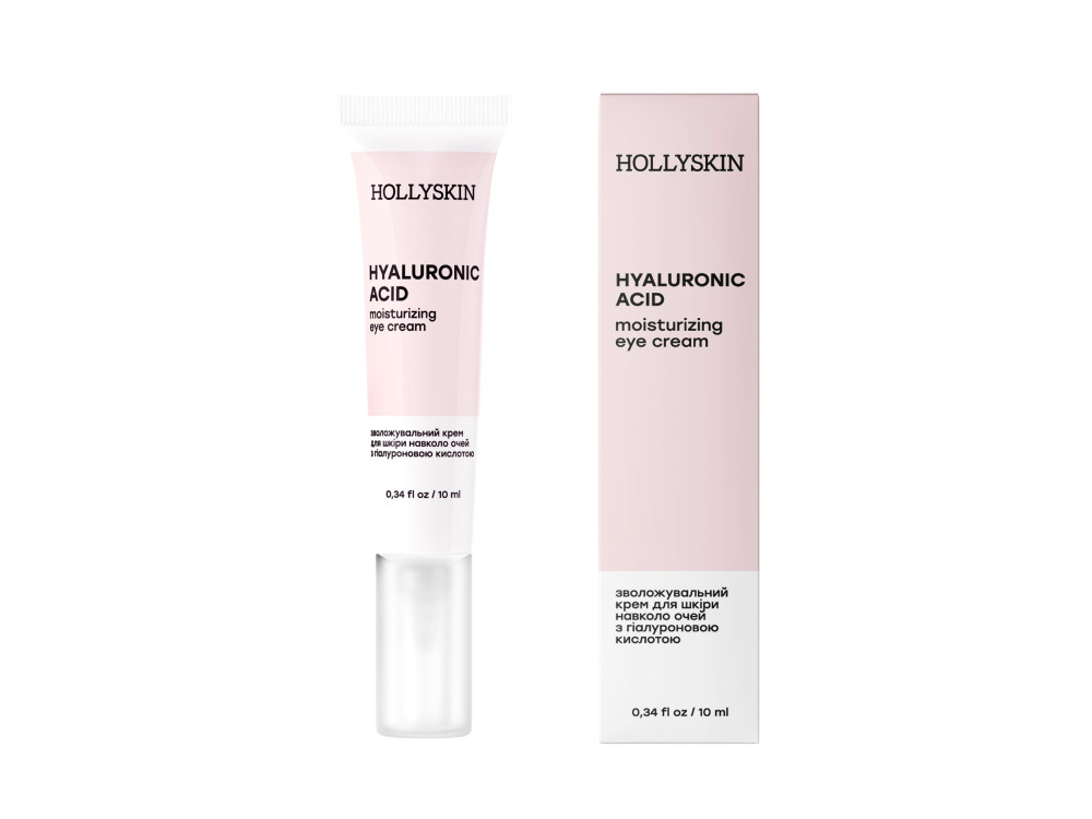 Крем для шкіри навколо очей з гіалуроновою кислотою HOLLYSKIN Hyaluronic Acid Eye Cream 10ml