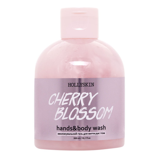 Зволожувальний гель для миття рук і тіла HOLLYSKIN Cherry Blossom 300ml