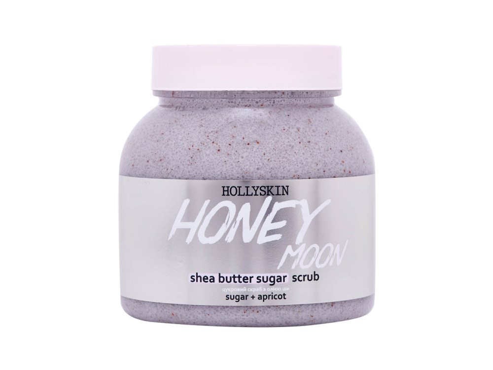 Цукровий скраб з олією ши і перлітом HOLLYSKIN Honey Moon 350g