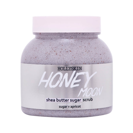 Цукровий скраб з олією ши і перлітом HOLLYSKIN Honey Moon 350g