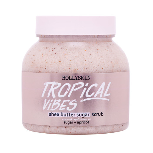Цукровий скраб з олією ши і перлітом HOLLYSKIN Tropical Vibes 350g