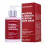 Живильна маска для волосся з активними кислотами і кератином HOLLYSKIN 200ml