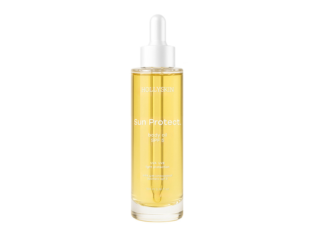 Олія для інтенсивної засмаги HOLLYSKIN Protect Body Oil SPF 5 100ml