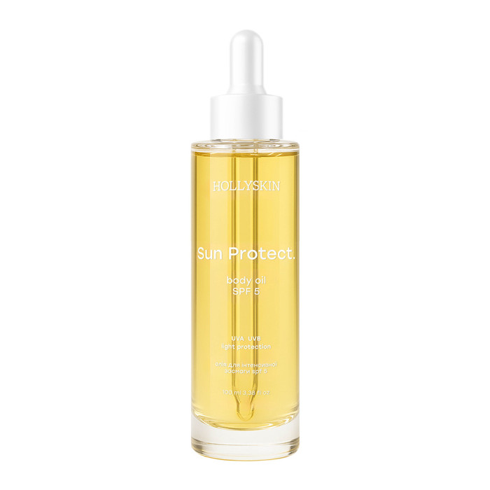 Олія для інтенсивної засмаги HOLLYSKIN Protect Body Oil SPF 5 100ml