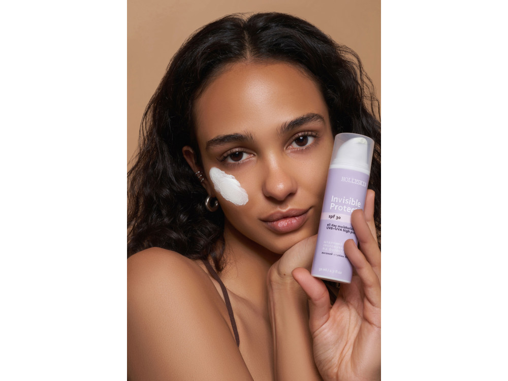 Щоденний зволожувальний крем від фотостаріння HOLLYSKIN Invisible Protect SPF 30