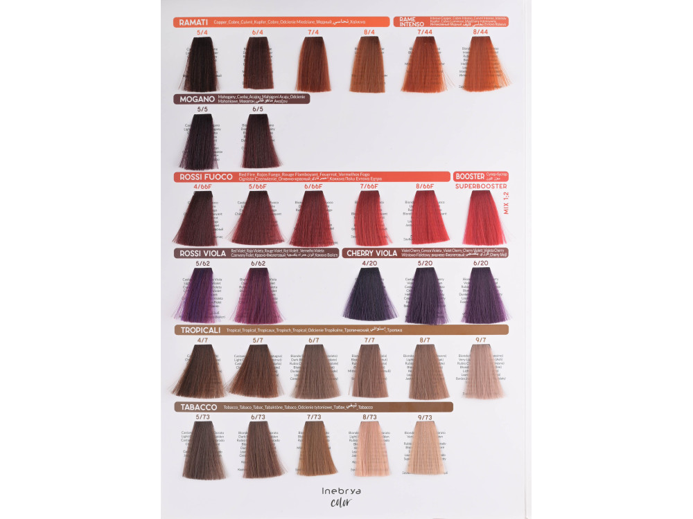 Крем-фарба для волосся Inebrya Color 1/10 синьо-чорний 100 мл