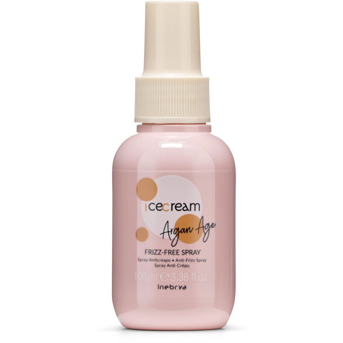 Спрей для волосся з оліями аргана та макадамії Inebrya Argan Age Frizz-Free Spray 100 мл