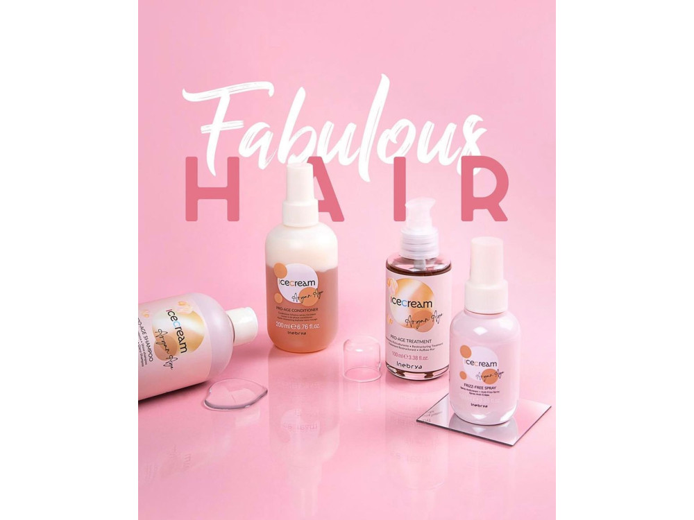 Спрей для волосся з оліями аргана та макадамії Inebrya Argan Age Frizz-Free Spray 100 мл