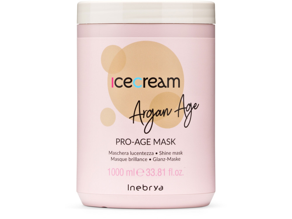 Маска з арганієвою олією для фарбованого волосся Inebrya Argan Oil Pro Age Mask 1000 мл
