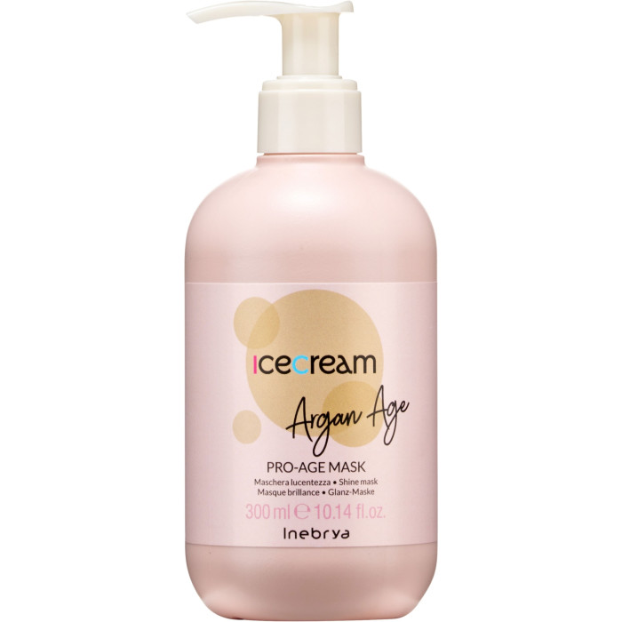 Маска з арганієвою олією для фарбованого волосся Inebrya Argan Oil Pro Age Mask 300 мл