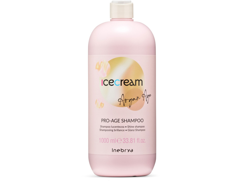 Шампунь з аргановою олією для фарбованого волосся Inebrya Pro-Age Shampoo Argan Oil 1000 мл