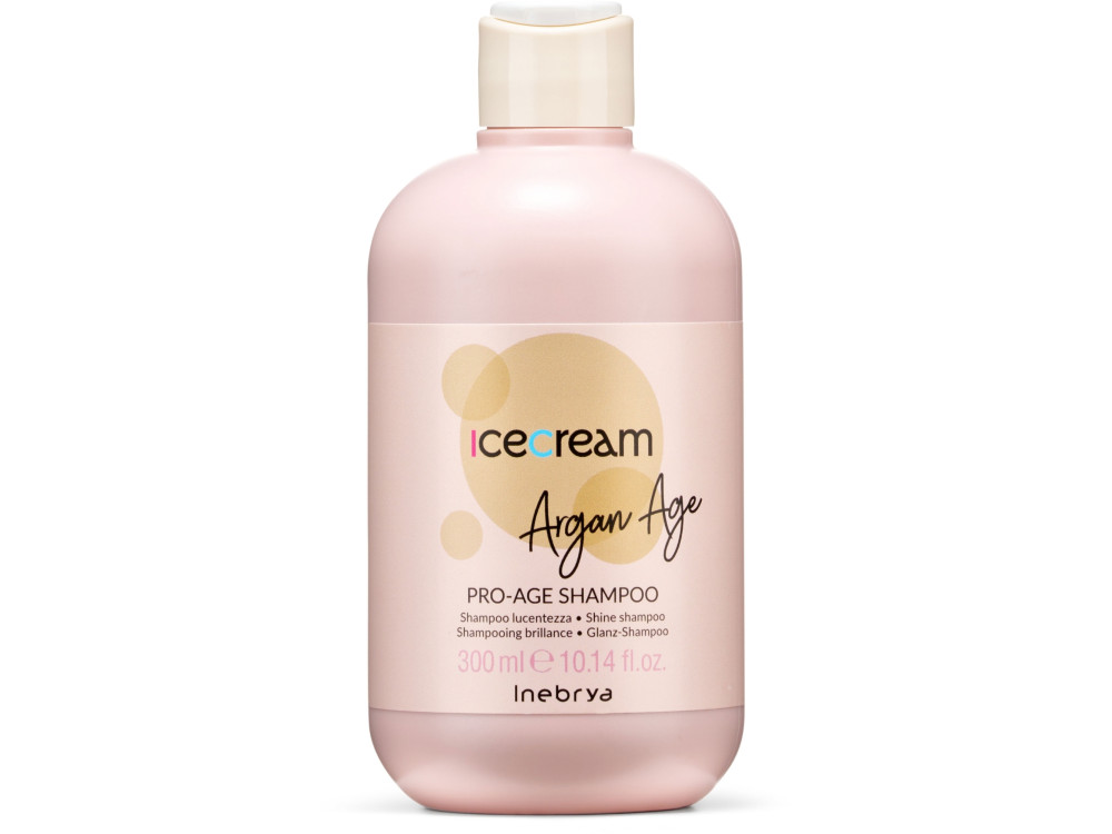 Шампунь з аргановою олією для фарбованого волосся Inebrya Pro-Age Shampoo Argan Oil 300 мл