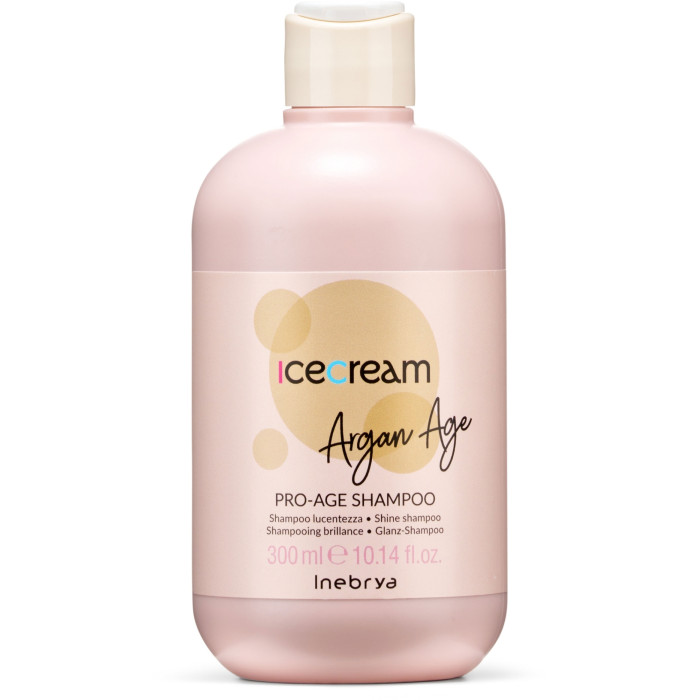 Шампунь з аргановою олією для фарбованого волосся Inebrya Pro-Age Shampoo Argan Oil 300 мл