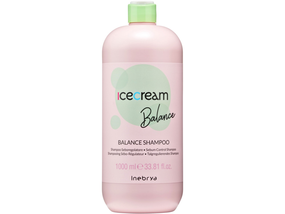 Шампунь для жирного волосся Inebrya balance shampoo, 1000 мл