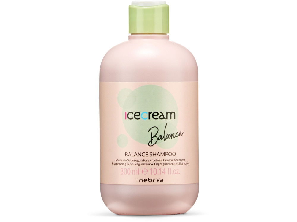 Шампунь для жирного волосся Inebrya balance shampoo, 300 мл