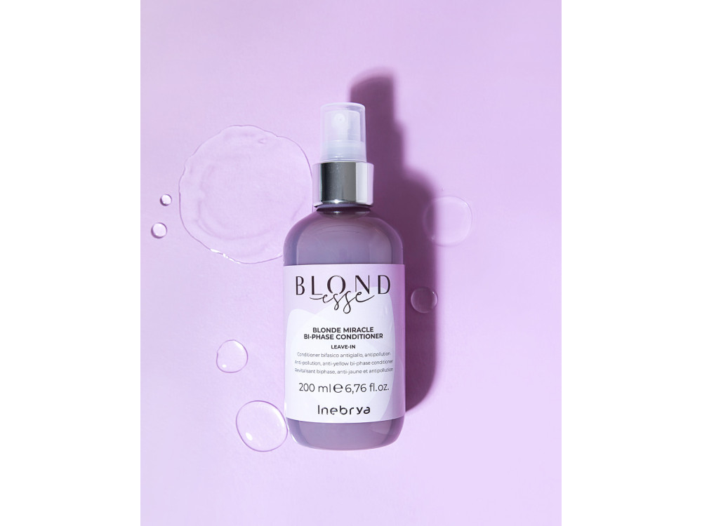 Двофазний кондиціонер для волосся Inebrya blondesse blonde miracle bi-phase conditioner 200 мл
