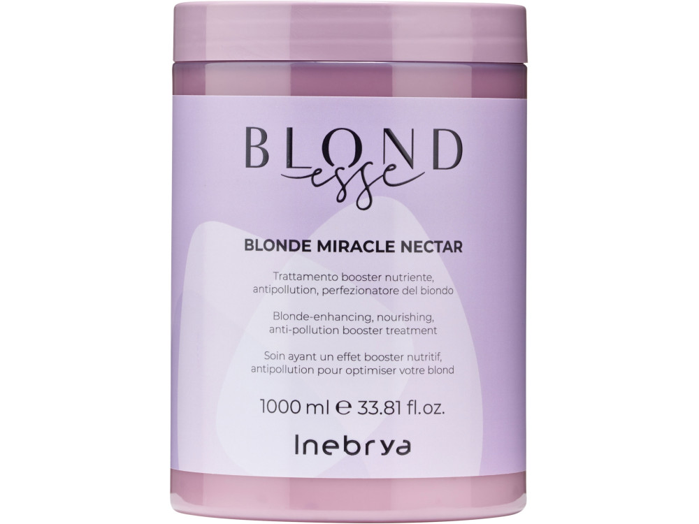 Маска для волосся відтінків блонд Inebrya blondesse blonde miracle nectar 1000 мл