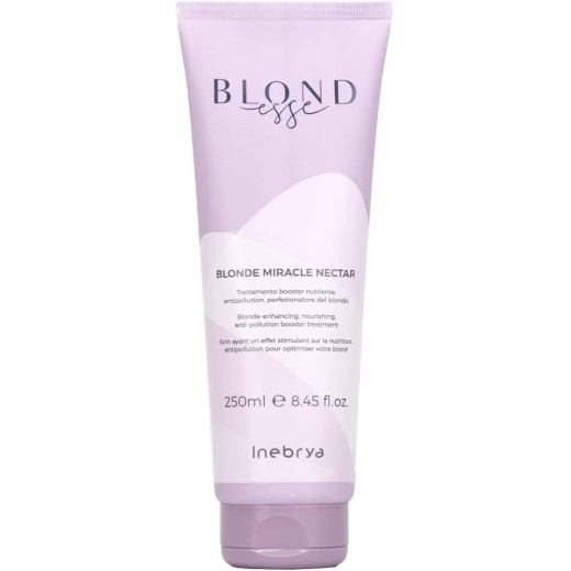 Маска для волосся відтінків блонд Inebrya blondesse blonde miracle nectar 250 мл