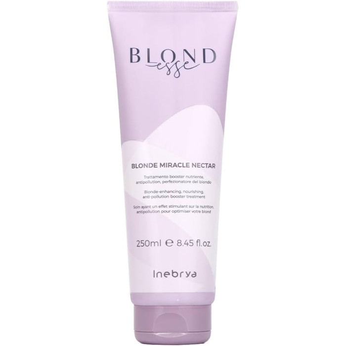 Маска для волосся відтінків блонд Inebrya blondesse blonde miracle nectar 250 мл