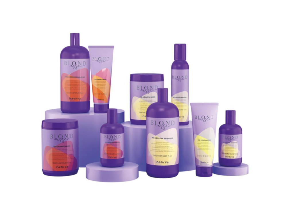 Маска для блонду антиоранж Inebrya Blondesse no-orange mask 250 мл