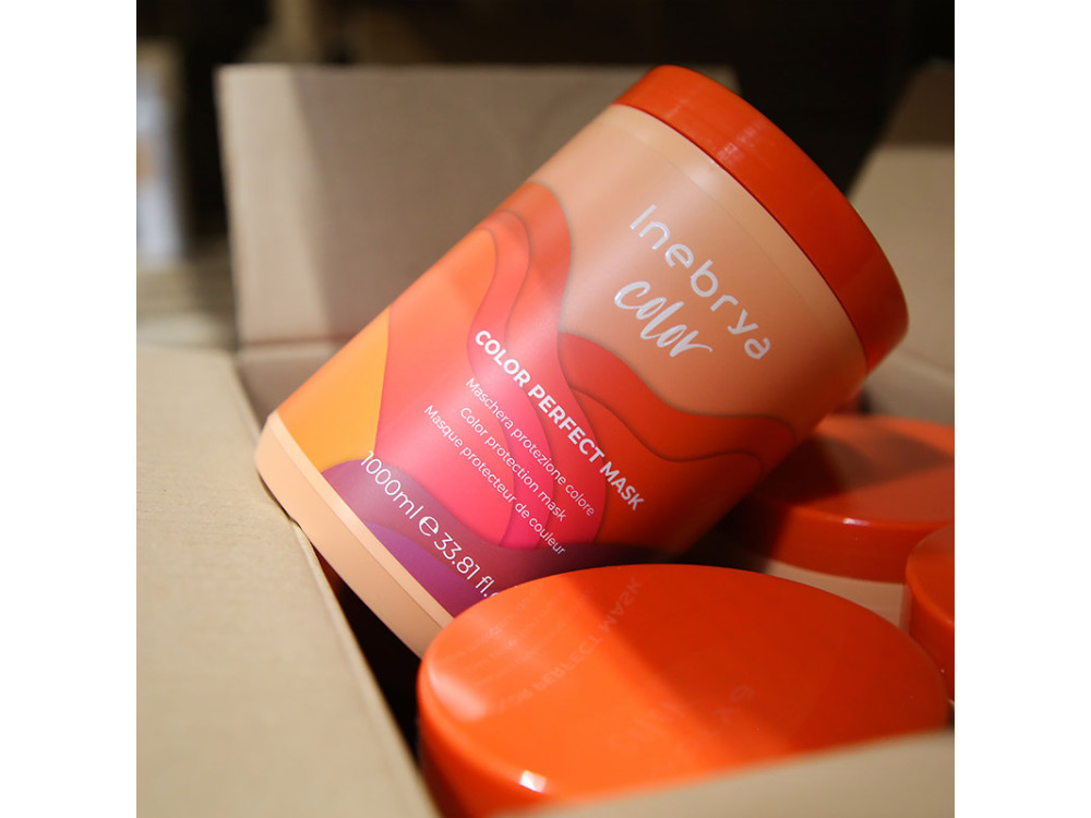 Маска для фарбованого волосся Inebrya color perfect mask 1000 мл
