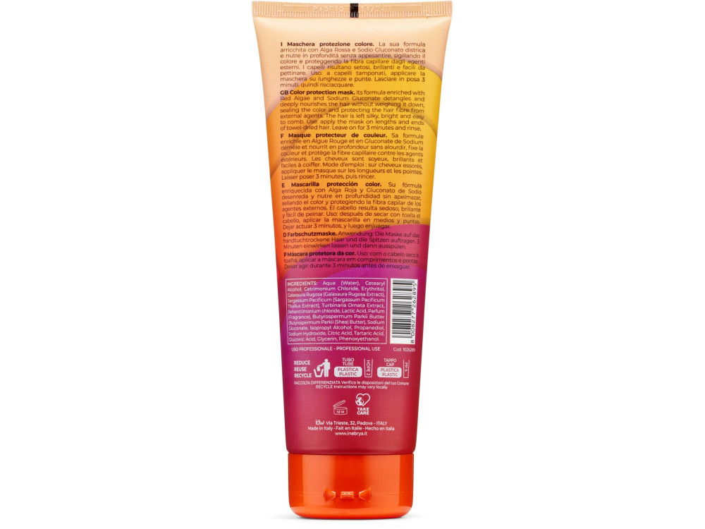 Маска для фарбованого волосся Inebrya color perfect mask 250 мл