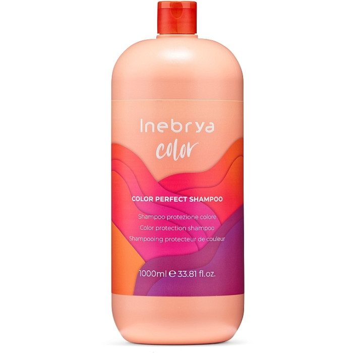 Шампунь для захисту кольору фарбованого волосся Inebrya color perfect shampoo 1000 мл