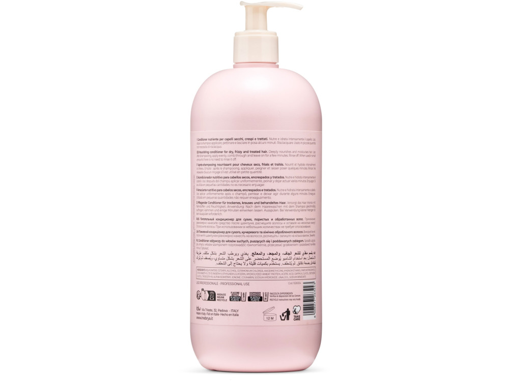 Кондиціонер для сухого, кучерявого та фарбованого волосся Inebrya dry-t conditioner 1000 мл