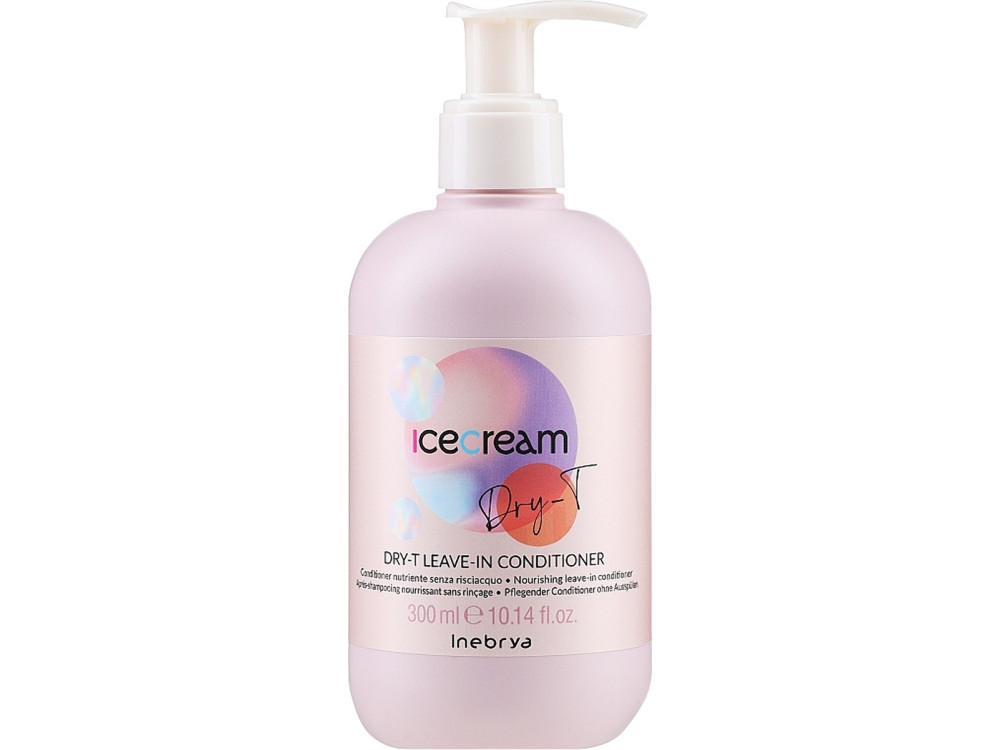 Кондиціонер незмивний чуттєвий крем Inebrya Leave-In conditioner 300 мл