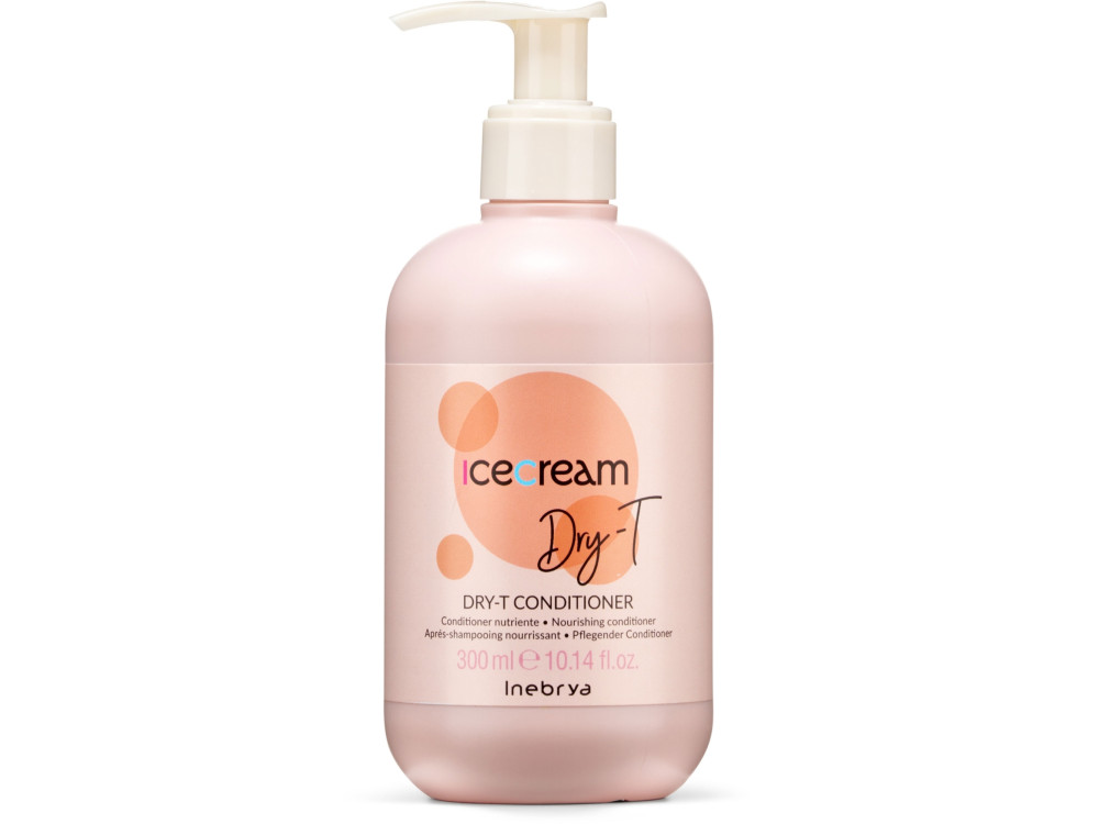 Кондиціонер для сухого, кучерявого та фарбованого волосся Inebrya dry-t conditioner 300 мл