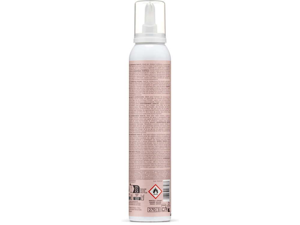 Незмивний мус-кондиціонер Inebrya dry-t leave-in conditioning mousse 200 мл