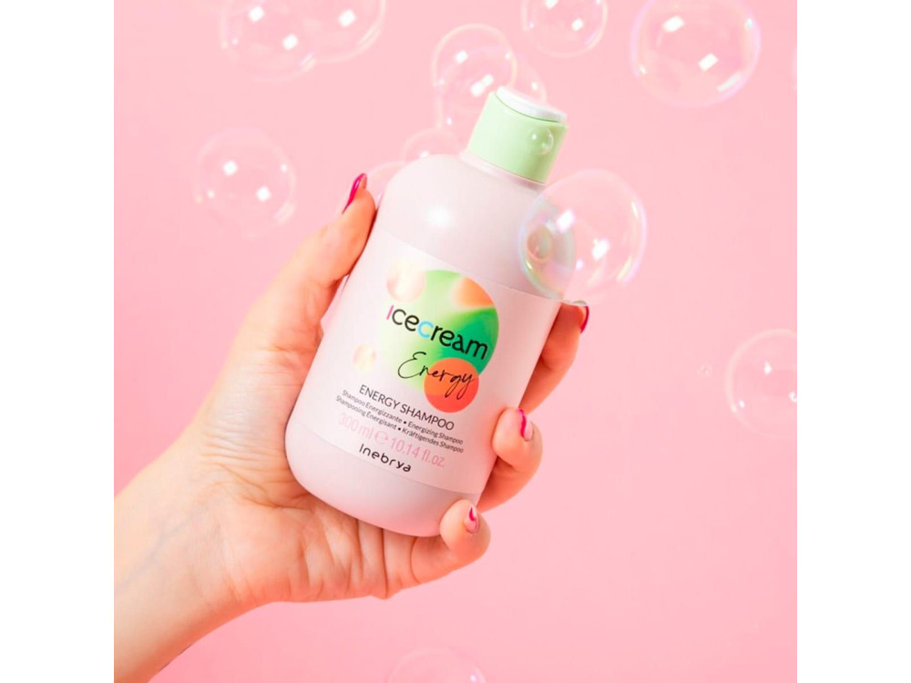 Шампунь проти випадіння волосся Inebrya ice cream energy shampoo 1000 мл