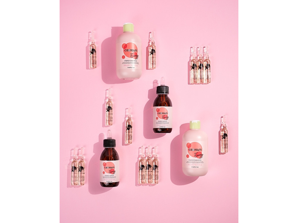 Лосьйон проти випадіння волосся Inebrya energy lotion intensive effect 10 мл*12 амп