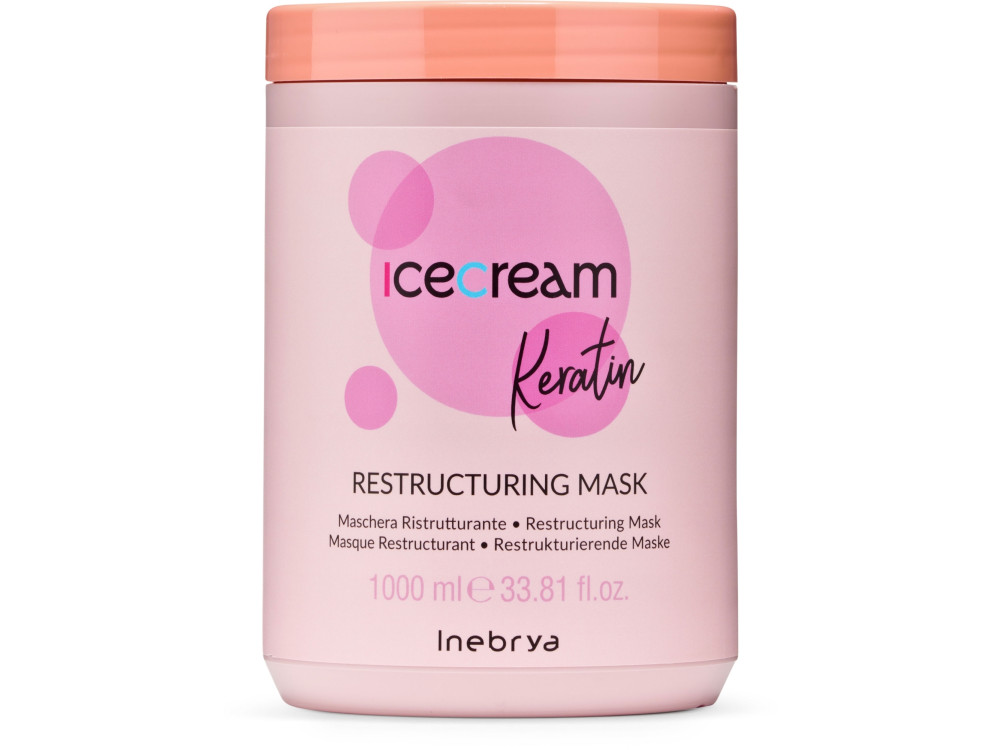 Маска відновлююча з кератином Inebrya Keratin restructuring mask with keratin 1000 мл