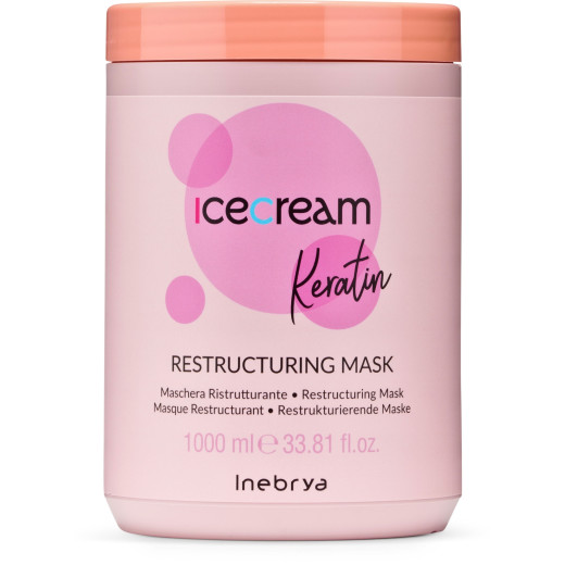 Маска відновлююча з кератином Inebrya Keratin restructuring mask with keratin 1000 мл