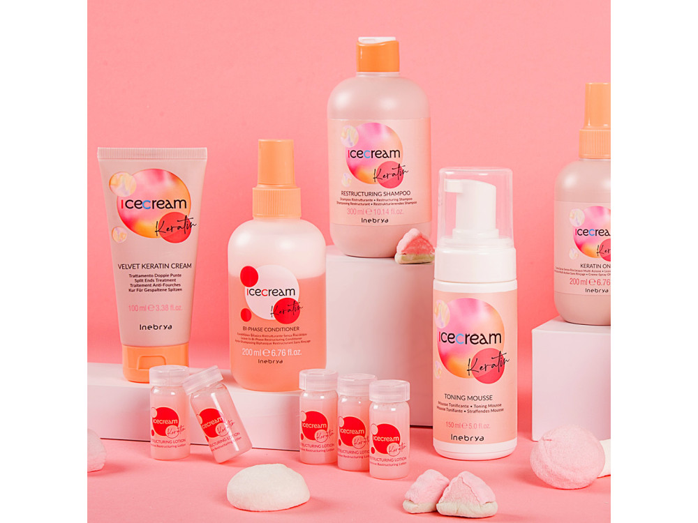Спрей з кератином багатофункціональний Inebrya Keratin one multi-action 200 мл