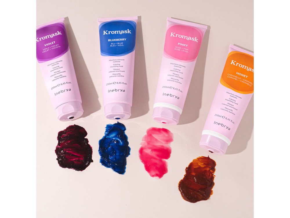 Маска для волосся тонувальна срібло Inebrya Kromask color mask SILVER 250 мл