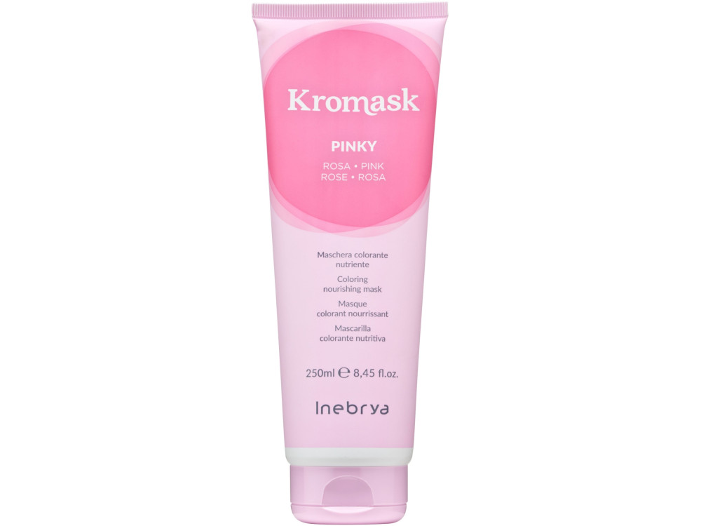 Маска для волосся тонувальна рожева Inebrya Kromask color mask PINKY 250 мл