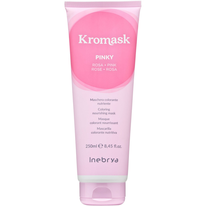 Маска для волосся тонувальна рожева Inebrya Kromask color mask PINKY 250 мл