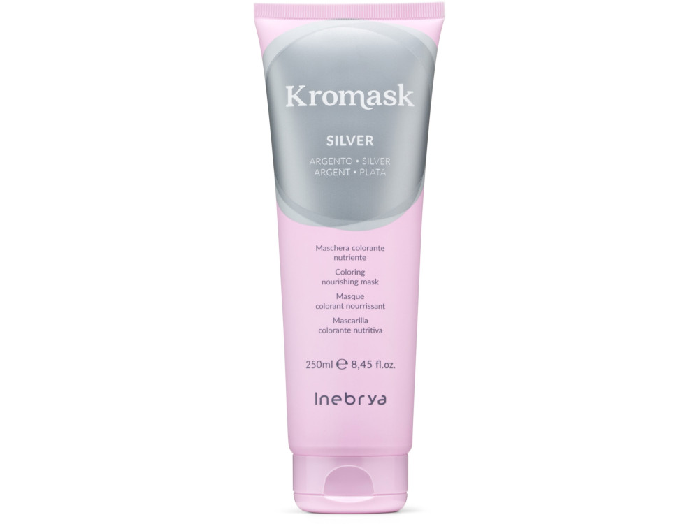 Маска для волосся тонувальна срібло Inebrya Kromask color mask SILVER 250 мл