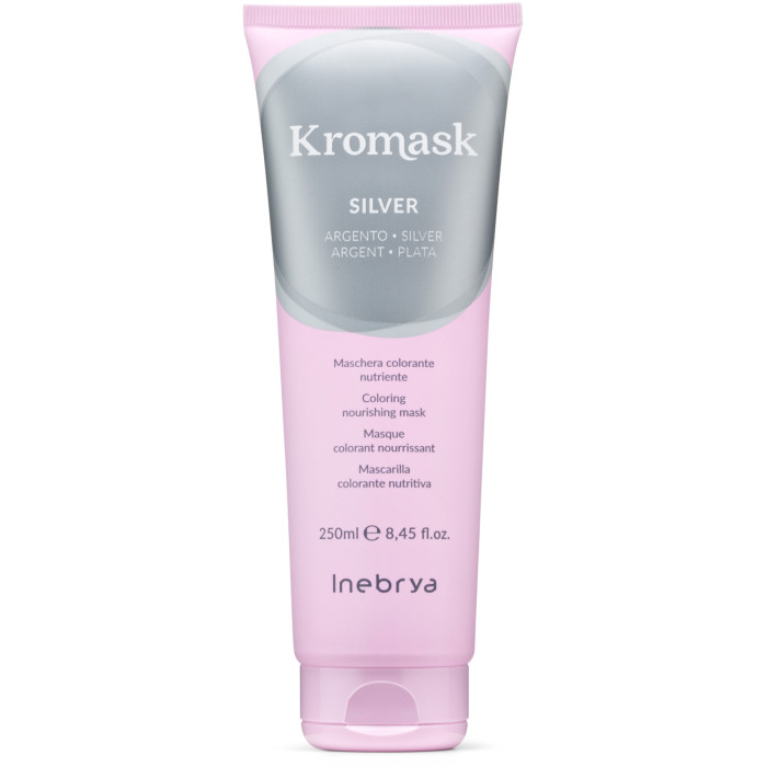 Маска для волосся тонувальна срібло Inebrya Kromask color mask SILVER 250 мл
