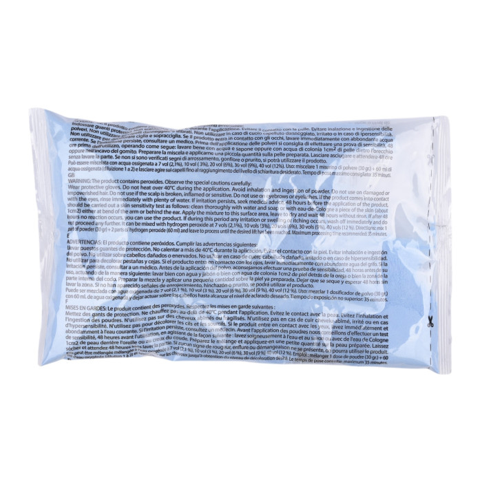 Знебарвлювальний порошок синій Inebrya dust free bleaching powder blue, 500 гр
